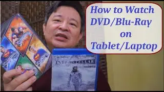 How to watch Blu Ray and DVD movies on your tablet and modern Laptop Computer #blu-ray #dvdmovies
