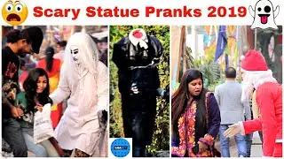 Epic Statue Pranks | Funniest Reactions Ever | Best Compilations 2019 | FunkyTv |