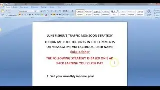 Traffic Monsoon 50 Ad Pack And Beyond Strategy