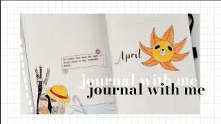 April 2021 journal | One Piece theme