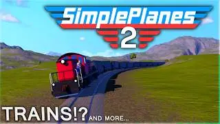 Прорубание отверстий, новые локации и многое другое &mdash; SimplePlanes 2: Демонстрация 10!