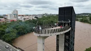 vamos voar comigo na orla do rio Piracicaba!