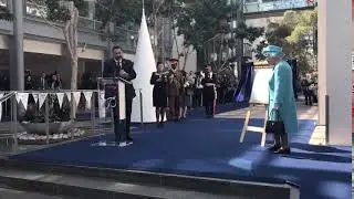 The Queen Easel Unveiling - British Airways #BA100