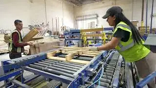 Lot 4200: 2024 Pallet Chief PC IV Nailer w/Deluxe Stacker