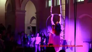 Conchita as Miss Scarlet by Foo Foo Labelle: Cardiff Cabaret Club. @ No Fit State.