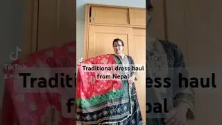 Kurtha Suruwal and Sari haul from Nepal #nepalidress #clickthelink #watchthefullvideo