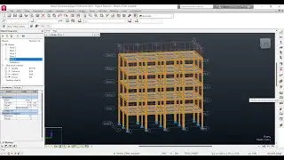 تصميم بناية في برنامج Robot Structural خطوة بخطوة