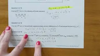 Arithmetic Sequences and Series.  Sum of Arithmetic Sequence.  (visit a2math.com  online tutoring)