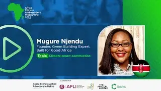 Part 2 | How Africa can shift to building green cities | Mugure Njendu