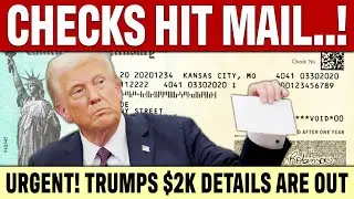 СРОЧНО! Обновление информации о программе стимулирования Трампа на сумму 2000 долларов | Раскрыты...