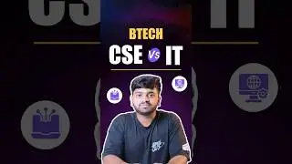 🔥BTech CSE vs BTech IT | Which Is The Best BTech Specialisation In 2025 | Intellipaat #shorts