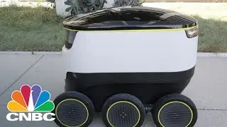 PostMates And Starship Technologes Team Up For Robotic Deliveries In Silicon Valley | CNBC