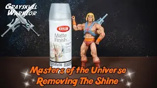 Masters of the Universe - Removing The Shine From Super7 Figures  (Adult Collector Line)