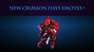 Destiny - New Emotes from Crimson Days !