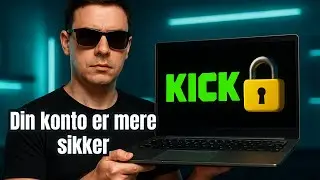 🔐 S&aring;dan aktiverer du tofaktorautentificering p&aring; Kick via b&aelig;rbar computer