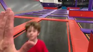 #savejames - James younger showing of his jumping skills!