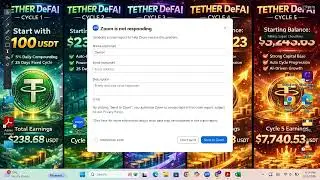 🚀 Tether DeFAI 🚀 LIVE 🔴 11Jan2026 Special Zoom Session In Hindi Language