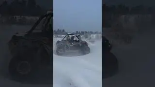 Rzr blizzard 🌪️❄️ #pitbboys #brapp #polaristzr #blizzard #drift #turbo #utv #polarisrzr
