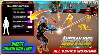 New Anti ban PANEL anti ban  hack, auto headshot new advance panel 10000% WORKING #freefire #video ✅