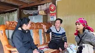 The landowner was furious at his wife's malicious words