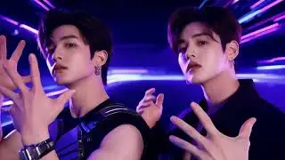 Violet Pulse | Boy x Boy Neon EDM Music Video