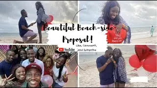 Beautiful Beach-side Proposal | A very intimate and fun one.