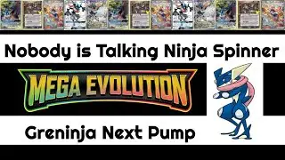 Mega Evolutions Ninja Spinner - Greninja Pump - Twilight Masquerade collapse - short term investment