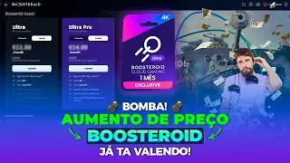 BOMBA: AUMENTO DE PRE&Ccedil;O NO BOOSTEROID CLOUD GAMING &ndash; J&Aacute; EST&Aacute; VALENDO!