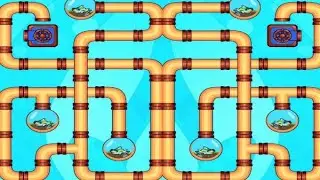 Save the fish game pin pull Android gameplay rescue fish game water fish game