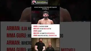 Arman Tsarukyan Dismisses Ilia Topuria&rsquo;s Wrestling 🔥 #ufc