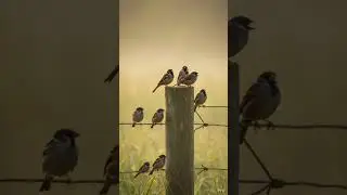 Sparrows sings | #relaxing morning