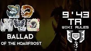 MHW: Iceborne PC - Ballad of the Hoarfrost | Solo [9'43] Charge Blade | TA