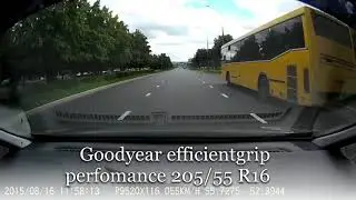 Сравнение шума шин Hankook Ventus prime2 и goodyear efficientgrip performance