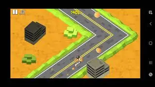 Blue Cat Robot Doraemon Runner Zigzag (3)