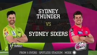 BIG BASH LEAGUE /TOURNAMENT MATCH #1/BIG BASH LEAGUE GAMEPLAY VIDEO/GAMEPLAY MASTER