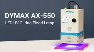 LED UV curing flood lamp for adhesives, coatings and encapsulants