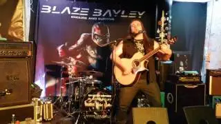 Luke Appleton of Iced Earth accoustic live 18.5.2017