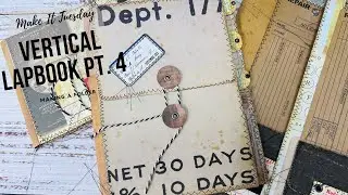 Make It Tuesday Vertical Lap book PT  4 Making A Folder