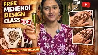 How to learn Mehendi from Basic | Class 2 | GK Mehendi Art Official 