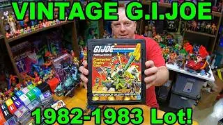 Awesome Vintage G.I. Joe 1982-1983 Lot Collection Update!