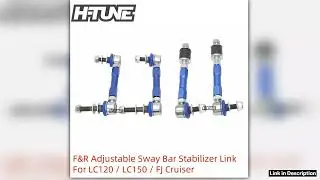 Front or Rear AntiRoll Adjustable Sway Bar Stabilizer Link Kits For Fj Cruiser Land Cruiser 120 Lan