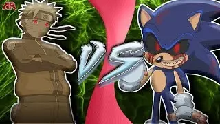 Halloween Special: POSSESSED NARUTO vs SONIC.EXE! (Naruto vs Sonic Animation) | Cartoon Fight Club