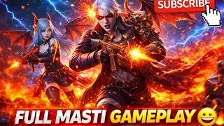 Masti 😂 full Gameplay 🙄 free Fire 🔥 umakant gaming