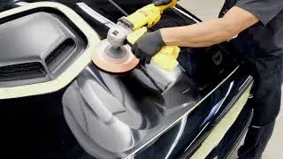Full paint correction and C. Quartz on a Dodge Challenger