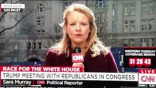 CNN Sara Murray Hair Raising Hot