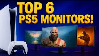Top 6 Best Monitors for PS5 2025 | 4K, 120Hz, HDR, HDMI 2.1