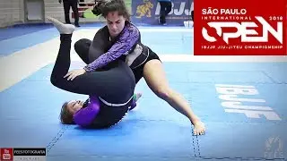 JIU - JITSU - OPEN S&Atilde;O PAULO - Sem Kimono - GABRIELE STRANO X IRATI GON&Ccedil;ALVES