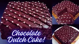 Super Soft Dutch chocolate truffle cake | How To Make Chocolate Truffle Cake | Chocolate Dutch Cake