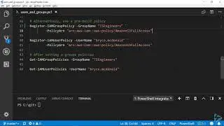 How To Apply User And Group Policies To IAM Resources In Amazon Web Services (AWS) With PowerShell