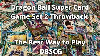 Dragon Ball Super Card Game Set 2 Format! Looking Back at DBSCG!
